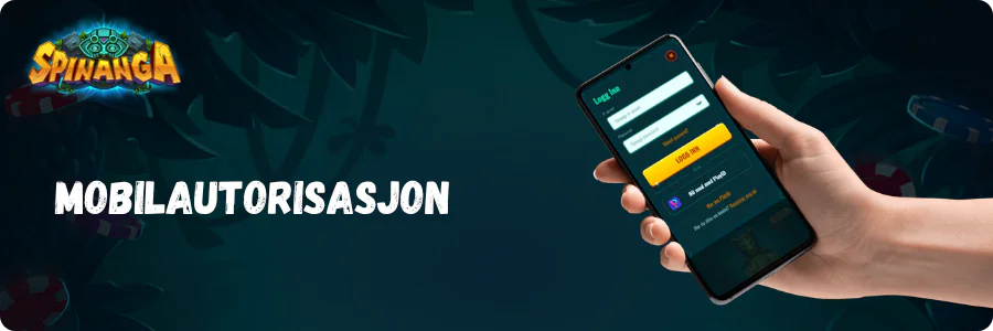 Spinanga App Mobilautorisasjon