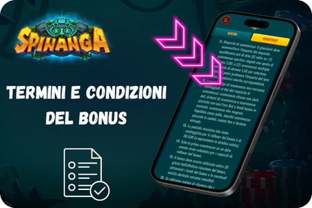 Spinanga It Termini e condizioni del bonus